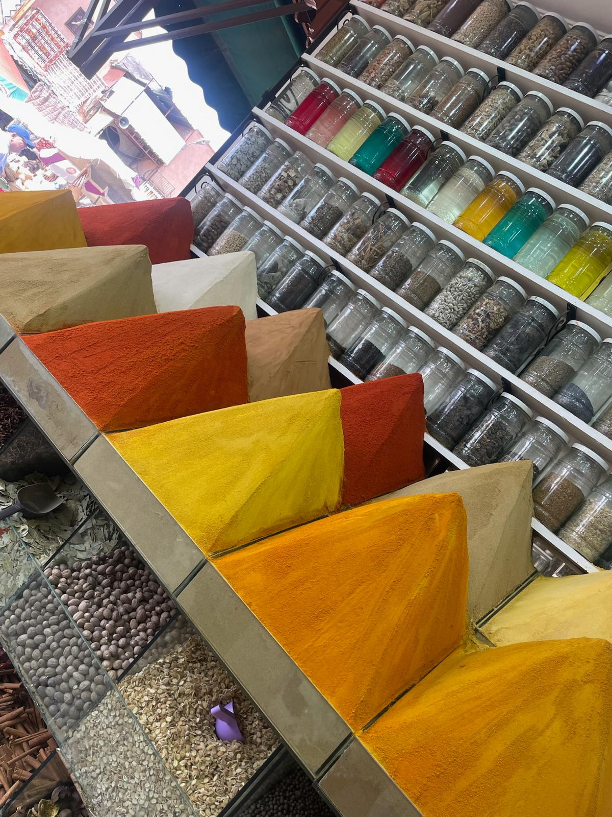 Spices in Marrakech
